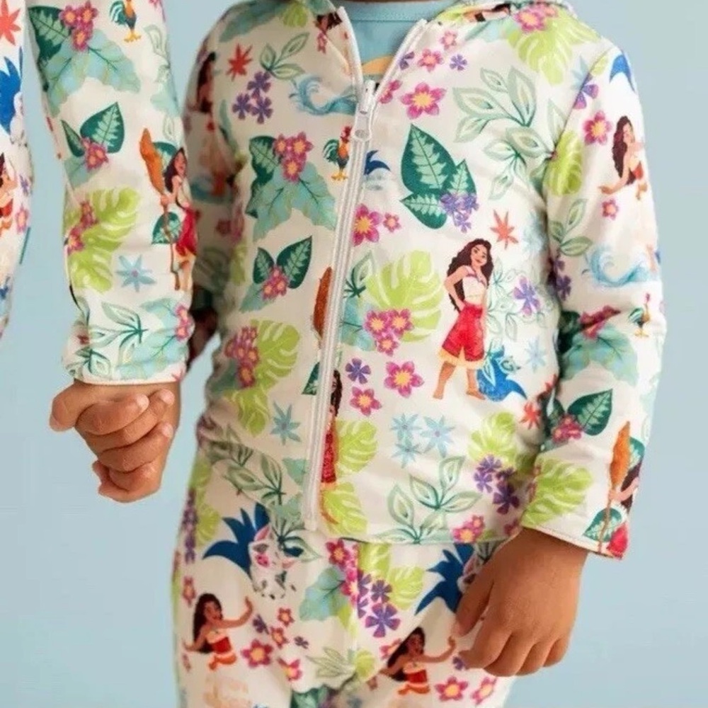 Posh peanut Moana floral reversible jacket - Picture 4 of 5